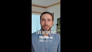 Life After PhD #shorts