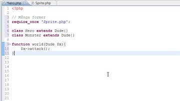 PHP OOP Svenska   11   Polymorfism