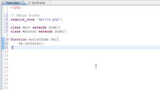 PHP OOP Svenska   11   Polymorfism