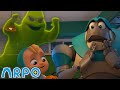 Catch the Ghost!!! | ARPO The Robot | Robot Cartoons for Kids | Moonbug Kids