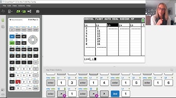 Advanced Lists on the TI-84 Plus CE-T