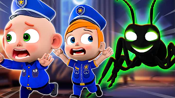 Baby Police vs Monster Ant 👮🚨😭| Monster Under The Bed Song| NEW Funny Kid Songs - PIB TV