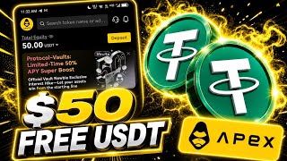 Claim FREE $50 USDT on Apex - Earn From Market Predictions | STEP-BY-STEP GUIDE