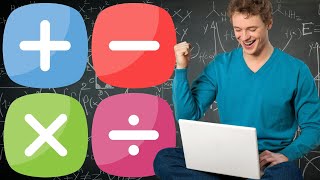 Minus, Plus, Multiplication, Division, Maths, Maths Subtraction, Maths Addition, Math Speed Test
