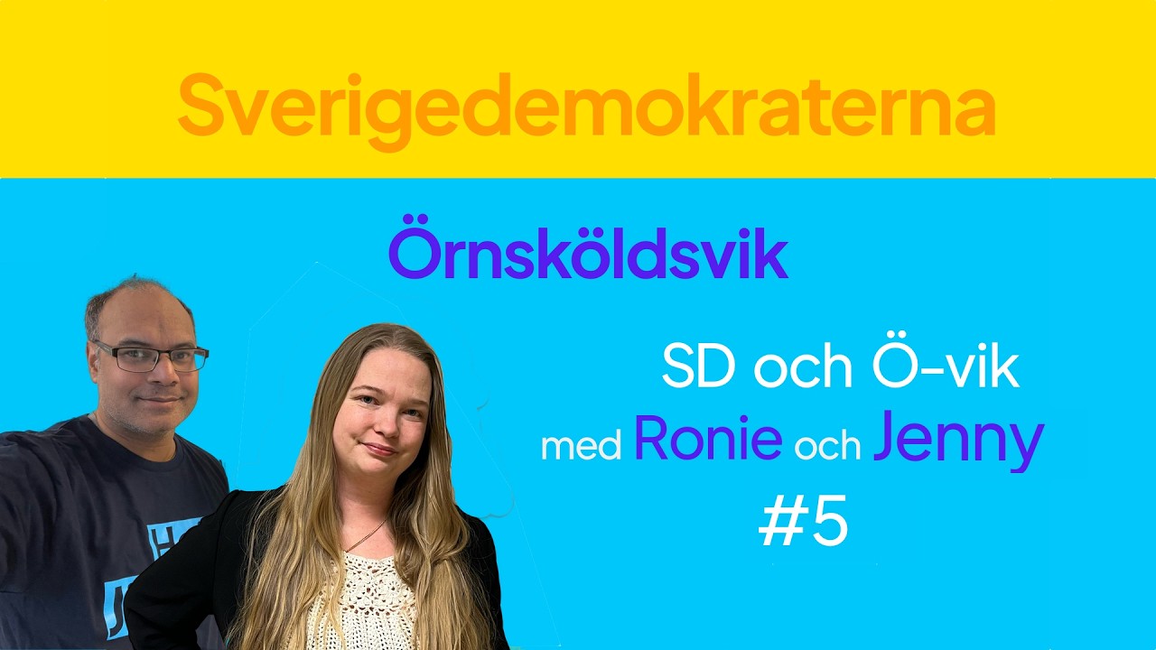 SD Örnsköldsvik #5 - Ronie och Jenny om SD Ö-viks vallöften