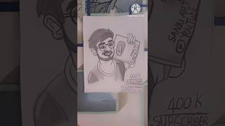 HOW TO DRAW SANJUARTS7 drawing || Sanjuarts7 drawing  kese bannay youtubeshorts sanjuartstrending