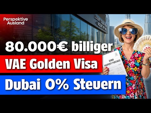 Euro-Boom: Dein Golden Visa in Dubai jetzt 80.000 € billiger!