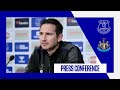 EVERTON V NEWCASTLE UNITED | FRANK LAMPARD PRESS CONFERENCE | PREMIER LEAGUE MATCHDAY 27