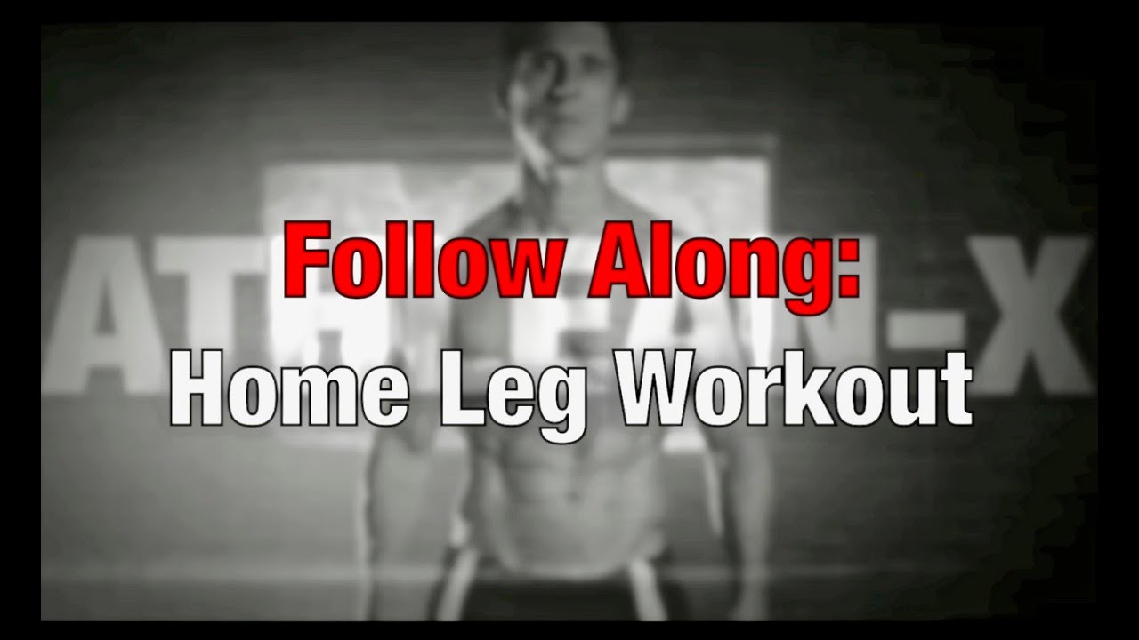 Bodyweight Leg Workout (No Equipment Needed!) - ATHLEAN-X