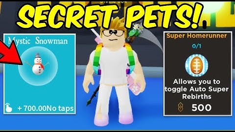 *NEW UPDATE* IN TAPPING SIMULATOR *SECRET PETS* Roblox Tapping Simulator