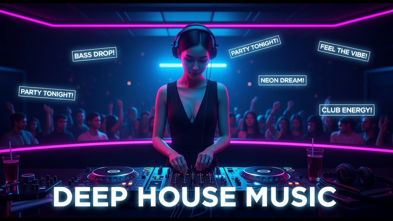 Deep House Beats for Night Escape 🌌 Smooth Rhythm and City Drive