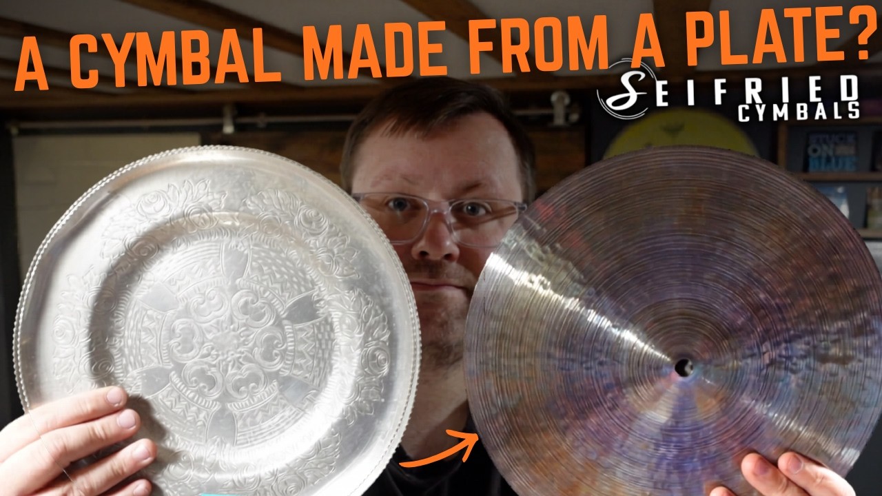 Watch I Got A Cymbal Made From A Thrift Store Plate on YouTube Watch I Got A Cymbal Made From A Thrift Store Plate on YouTube