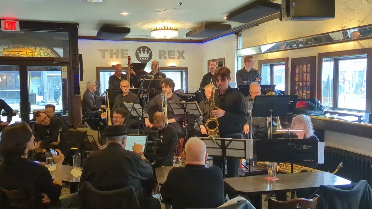 Playing with the Dan Bodanis Big Band at The Rex!