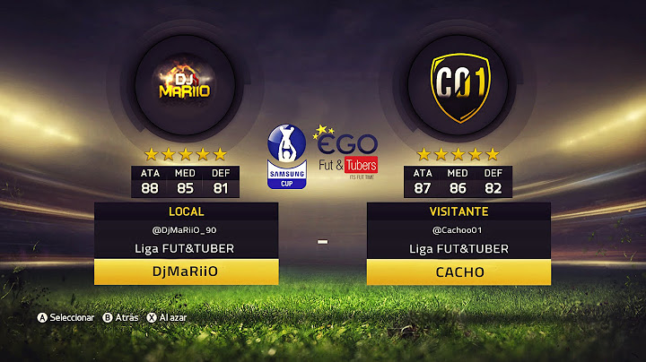 FIFA 15 | Liga EGO | 5ª JORNADA | Cacho vs DjMaRiiO