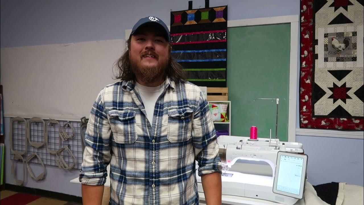 How to Edge to Edge Quilt on the Baby Lock Solaris Vision Solaris