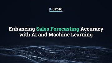 Enhancing Sales Forecasting Accuracy with AI and Machine Learning