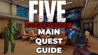 FIVE REMASTERED EASTER EGG GUIDE (Modern Mode)  - Black Ops 3 Custom Zombies
