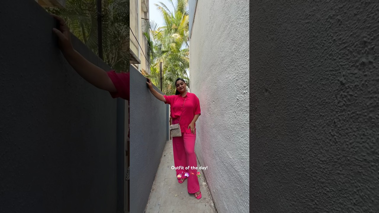 Pink Monochrome look!  