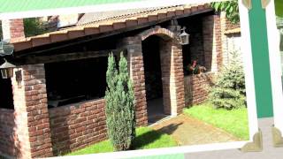How to Build a brick Barbeque (BBQ),You can build BBQ ražanj,pečenjara ,grill, roštilj old brick and old oakwood 100 years old, It was old barn , demolished and rebuilt the grill, made by my self in 3 months, I was never