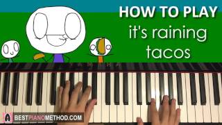 It's Raining Tacos on Roblox Piano 