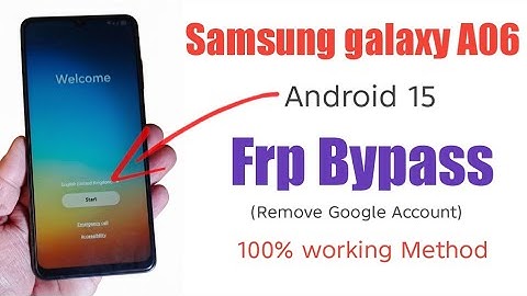 Samsung Galaxy A06 Android 15 FRP Bypass | 100% Working Method | Easy Solution