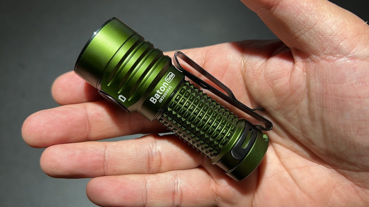 OLIGHT BATON TURBO OLIVE DRAB GREEN Promo September 2024 - YouTube