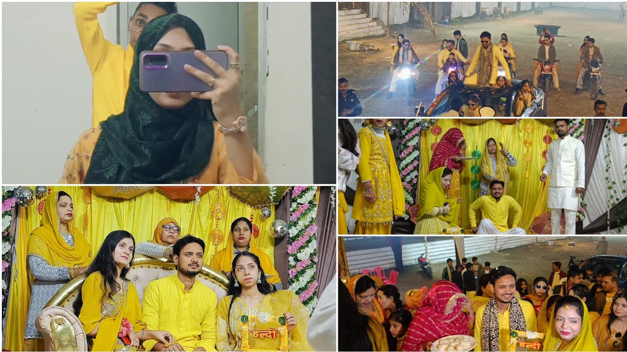 Haldi Ceremony Vibes 💛 | Shaadi Ka Sabse Pyara Din🌼