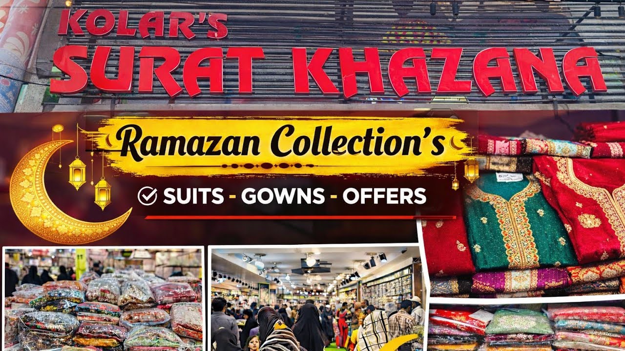 Surat Khazana Ramazan New Collections | Ramazan Shopping| Shivajinagar| @Seemashabbirvlogs 