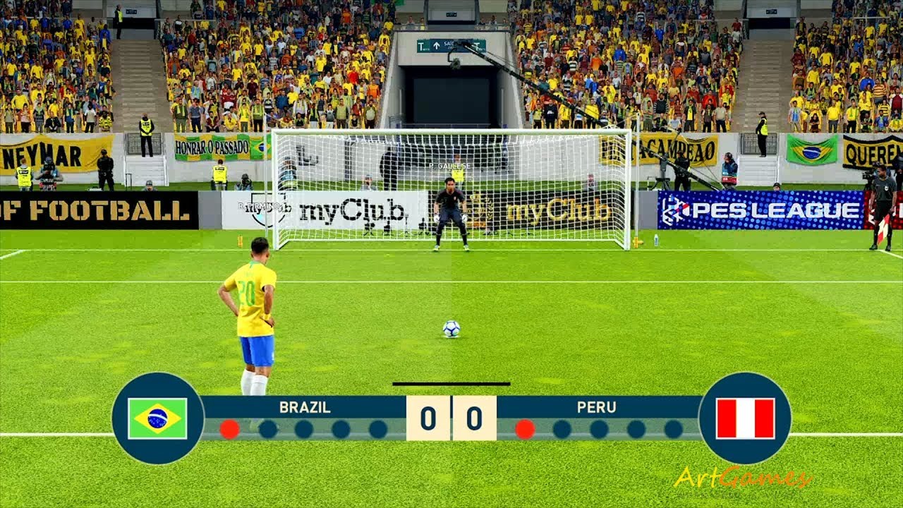 BRAZIL vs PERU PEN - YouTube