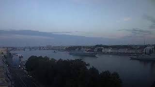 LIVE CAMERA Neva River Панорама Невы 26 июля парад День ВМФ Санкт-Петербург