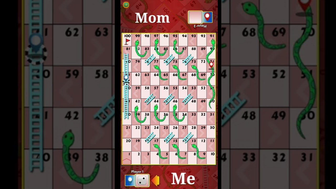 Sap Sidi Snake and ladders 🔥gameplay🔥 How To Play Saamp Sidi Game With Mom #3