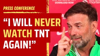 Jurgen Klopp's BRILLIANT takedown of TV fixtures & TNT Sports