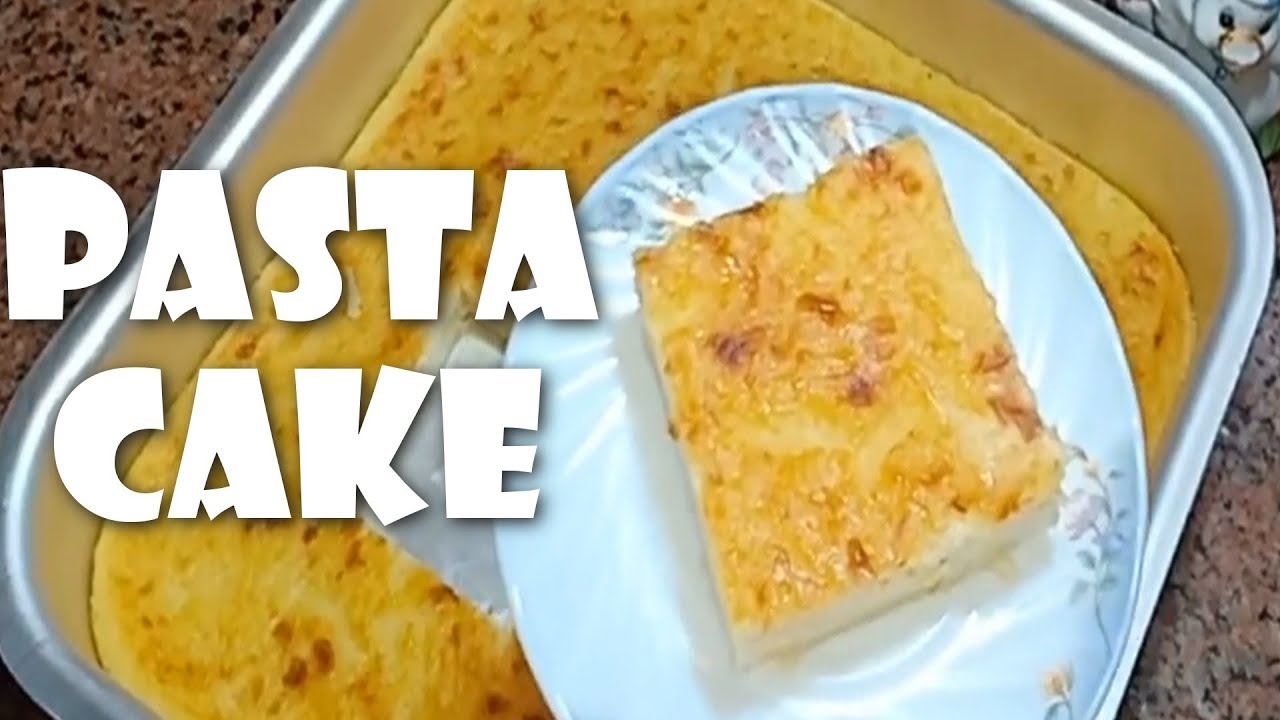 An Easy Way to Make Spaghetti Cake (Pasta Cake) at Home
