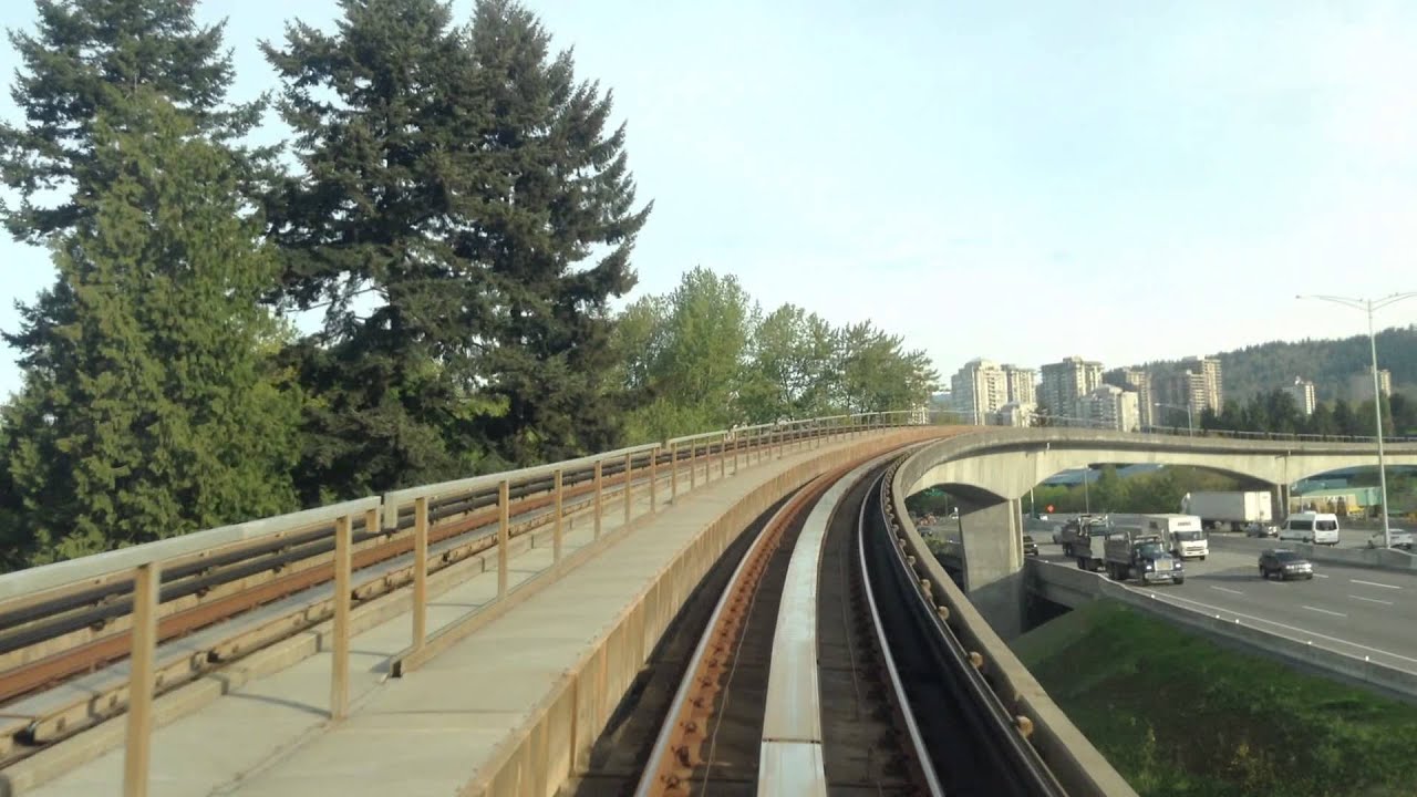 Vancouver SkyTrain: Columbia to Production Way/University - YouTube