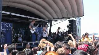 02- Blessthefall- The Reign @ Warped Tour 2012