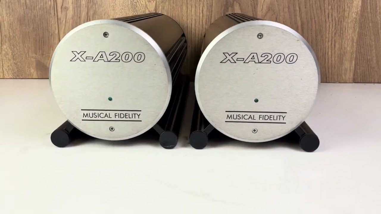 Musical Fidelity X-A200 Mono Power Amplifier - YouTube