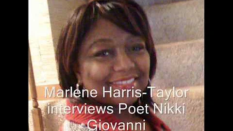 Marlene Harris-Taylor interviews Nikki Giovanni
