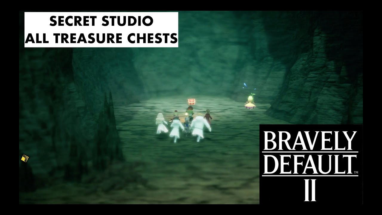 Bravely Default 2 Secret Studio All Treasure Chests YouTube