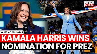 Kamala Harris Secures Democratic Presidential Nomination, Elected Unopposed | English News