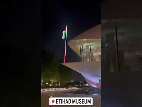 #etihadmuseum #dubai #nightvibes