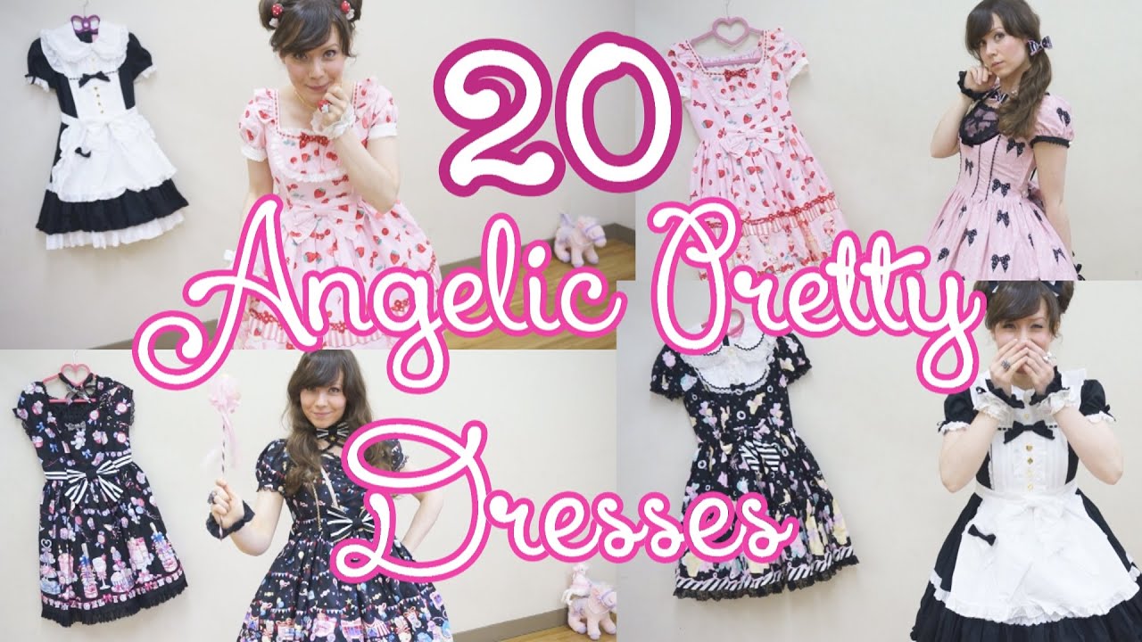 20 ANGELIC PRETTY LOLITA DRESSES WARDROBE ロリータのクローセット公開