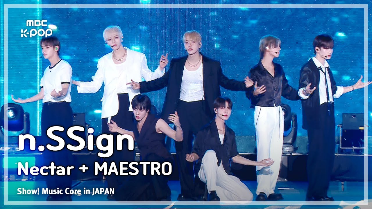 n.SSign (엔싸인) – Nectar (원곡: THE BOYZ) + MAESTRO (원곡: SEVENTEEN) | 쇼! 음악중심 in JAPAN | MBC240717방송