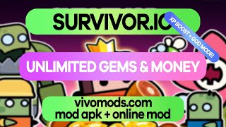 Survivor.io MOD APK – Unlimited Gems| Money| XP Boost| God Mode! screenshot 5