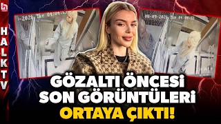 TUTUKLANMIŞTI! 'Vanlı Kara Haydar'ın eşi Çağla Öz'ün son görüntüleri ortaya çıktı! İşte o anlar...