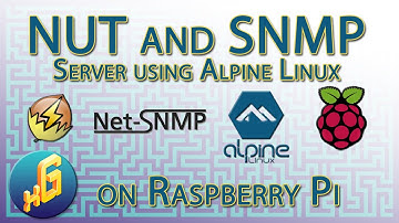 NUT and SNMP Server using Alpine Linux on Raspberry Pi