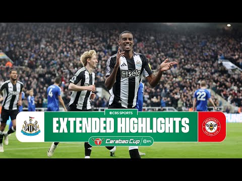 Newcastle United vs. Brentford: Extended Highlights | Carabao Cup | CBS Sports Golazo