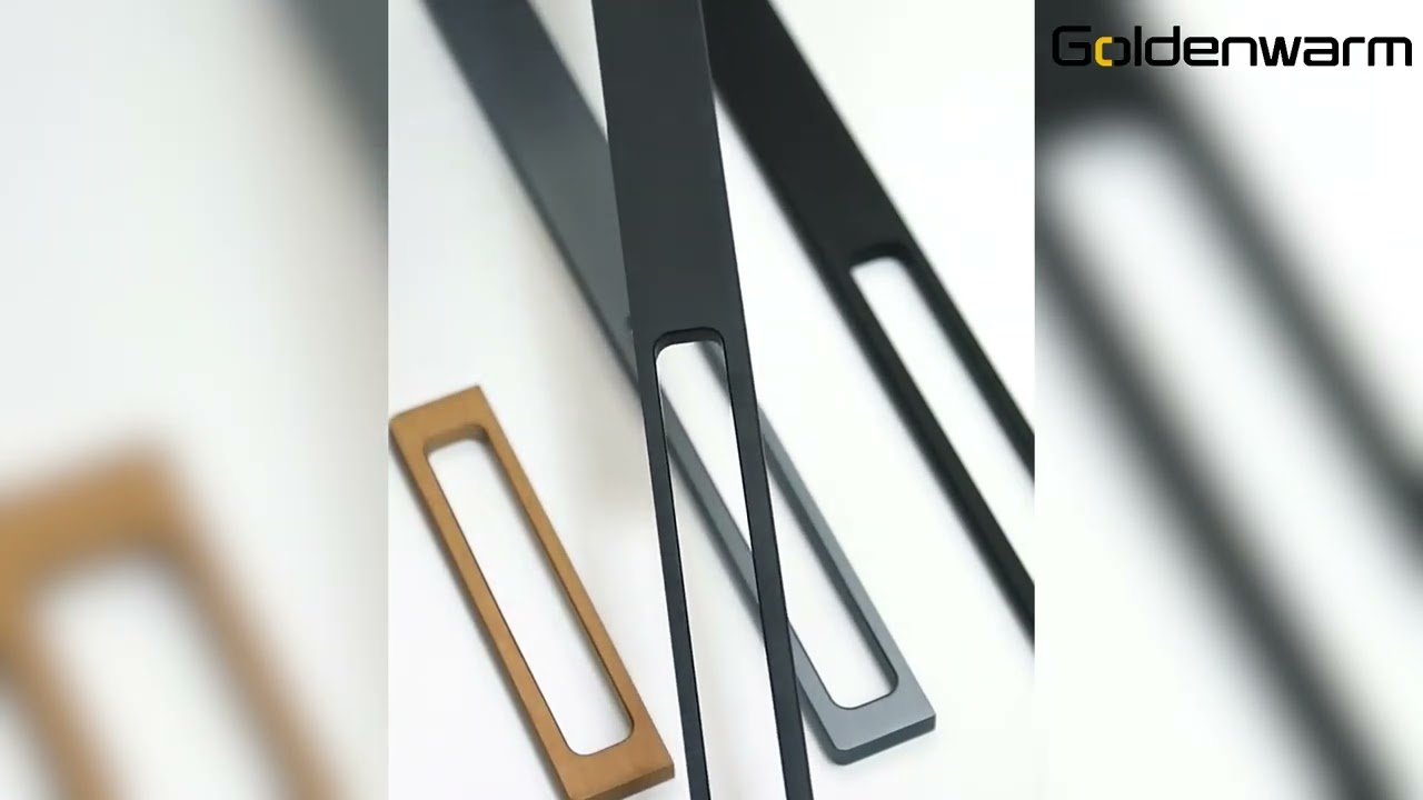 Modern Aluminum Alloy Kitchen Cabinet and Drawer Pulls