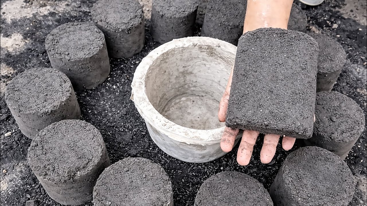 NEW Satisfying ASMR🖤 Black Soft Pure Charcoal Ashes  Dry Claypot Crumbles👍HBD @devwantibanerjee7338🎂