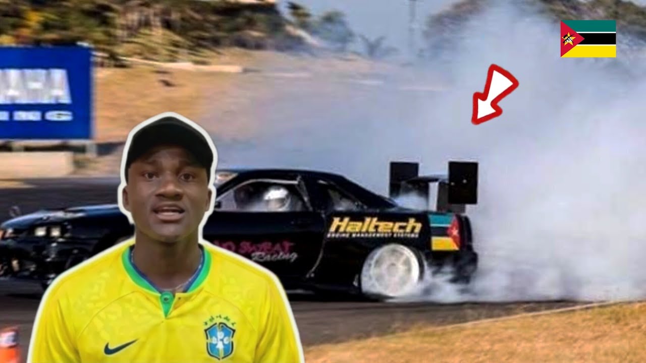 🔥 Fui ao MAIOR evento de DRIFT em Moçambique! 🇲🇿😱