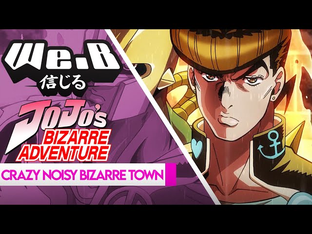 JoJo's Bizarre Adventure OP 5 - Crazy Noisy Bizarre Town | FULL ENGLISH Cover by We.B w/Billy Kametz class=